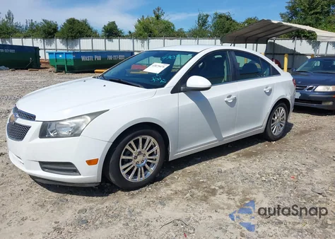 2013 Chevrolet Cruze Eco Auto from USA, damaged, VIN 1G1PH5SB6D7115470